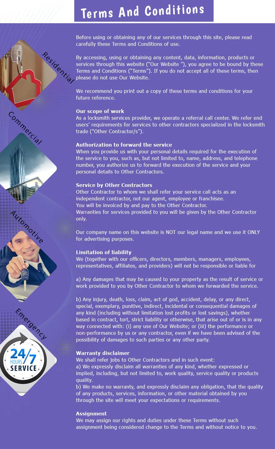 Puyallup 24 Hr Local Locksmith , Puyallup, WA 253-733-7627 - terms-and-condition-n-19